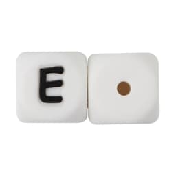 Cute-Idea 10pcs 12MM Silicone Letters Beads Baby Teething DIY English Alphabet Letter pearl teether BPA Free Baby Shower Gifts