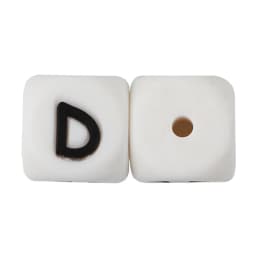 Cute-Idea 10pcs 12MM Silicone Letters Beads Baby Teething DIY English Alphabet Letter pearl teether BPA Free Baby Shower Gifts