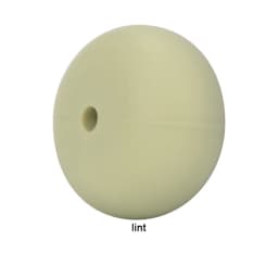 LOFCA 50pcs Mini Abacus 14mm Silicone Loose Beads Teether Toy Silicone BPA Free Teething Beads Charms Newborn Nursing
