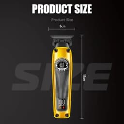 Kemei Multi-Purpose Haircut LCD Display Hair Cut Machine KM-1855 Hair Trimmer Hair Clippers for Men