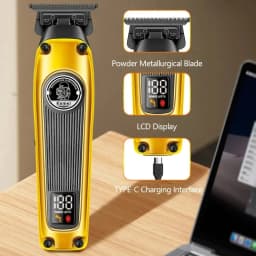 Kemei Multi-Purpose Haircut LCD Display Hair Cut Machine KM-1855 Hair Trimmer Hair Clippers for Men