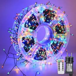 Led String Lights Outdoor Firecracker Fairy Light String EU/US DC Power Copper Wire Lights for Wedding Christmas Tree Decor Lamp