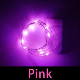 Waterproof Fairy Light CR2032 Battery Powered LED Mini Christmas Light Copper Wire String Light For Wedding Xmas Garland Party