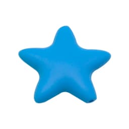 Cute-idea Star Silicone Beads 10pcs Food Grade Baby Teething Teethers DIY infant Nursing Pacifier Chain Necklace toy Accessories