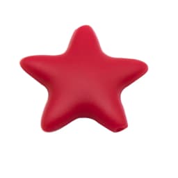 Cute-idea Star Silicone Beads 10pcs Food Grade Baby Teething Teethers DIY infant Nursing Pacifier Chain Necklace toy Accessories