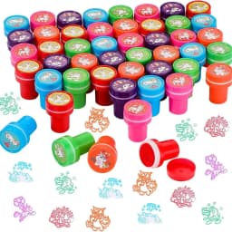 2/24pcs Assorted Stamps for Kids Self-ink Stamps Children Toy Stamps  Face Seal Scrapbooking DIY Painting Photo Album Decor