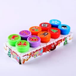 2/24pcs Assorted Stamps for Kids Self-ink Stamps Children Toy Stamps  Face Seal Scrapbooking DIY Painting Photo Album Decor