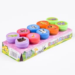 2/24pcs Assorted Stamps for Kids Self-ink Stamps Children Toy Stamps  Face Seal Scrapbooking DIY Painting Photo Album Decor