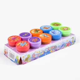 2/24pcs Assorted Stamps for Kids Self-ink Stamps Children Toy Stamps  Face Seal Scrapbooking DIY Painting Photo Album Decor