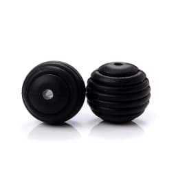 15mm 10Pcs/Lot Silicone Beads Baby Teething Beehive Round Food Grade Beads for DIY Threaded Silicone Beads Baby Teethers