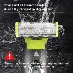 MLG Washable Rechargeable Electric Shaver Beard Razor Body Trimmer Men Shaving Machine Hair Face Care Cleaning