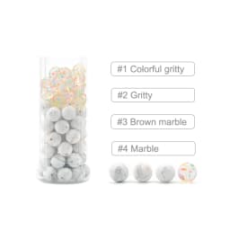 LOFCA 15mm 20pcs/Lot Silicone Beads Loose Baby Fashion Teething Beads Baby Teether Safe Food Grade Nursing Chewing Diy Toy