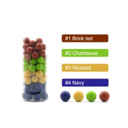 LOFCA 15mm 20pcs/Lot Silicone Beads Loose Baby Fashion Teething Beads Baby Teether Safe Food Grade Nursing Chewing Diy Toy
