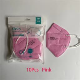 Ataullah ffp2 face mask kn95 Mascarillas 5 Layer filtration disposable breathable mask Protective Dustproof Mouth Mask fpp2 kn95