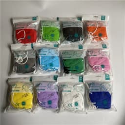 Ataullah ffp2 face mask kn95 Mascarillas 5 Layer filtration disposable breathable mask Protective Dustproof Mouth Mask fpp2 kn95