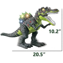 Large Electric Dinosaur Toy Dino Park World Walking Dinosaur Robot With LED Light Sound Tyrannosaurus Rex Toys For Boys Kids