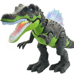 Large Electric Dinosaur Toy Dino Park World Walking Dinosaur Robot With LED Light Sound Tyrannosaurus Rex Toys For Boys Kids