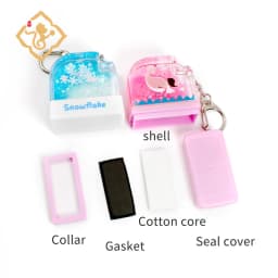 Customized Name Stamps Cute Cartoon Patterns Children's Clothing and Schoolbags for Marking Multi-Purpose Children's Stamps