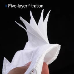10-100 pieces KN95 face mask 5 layer filter dust port PM2.5 mascarillas FFP2 Nonwoven health Protective N95 mask fast delivery