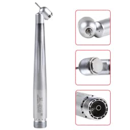 NSK Style Dental LED 45° Surgical High Speed Handpiece Fiber Optic Turbine 4 Hole YABANGBANG