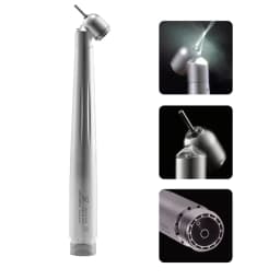 NSK Style Dental LED 45° Surgical High Speed Handpiece Fiber Optic Turbine 4 Hole YABANGBANG