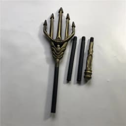 Movie cosplay Aquaman Trident Toy Arthur Curry Orin Weapon sword For Boy's Gift 146*22cm