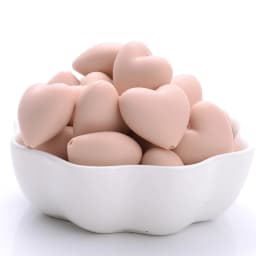 20Pcs 18x20mm Peach Heart Silicone Beads Baby Teethers Eco-friendly BPA Free Teething Beads Necklace Pacifier Chain Accessories