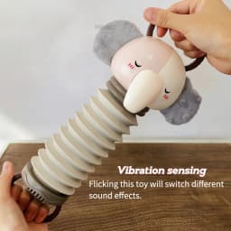2-in-1 Electronic Accordion Baby Crib Pendant Bed Bell Stroller Toddler Rattles Sensory For Newborn Toys 0 12 24 36 Months