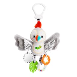 Baby Hanging Rattle Toys Plush Soft Animal Stuffed Handbells Educational Infant Development Handle Toys for Stroller Crib