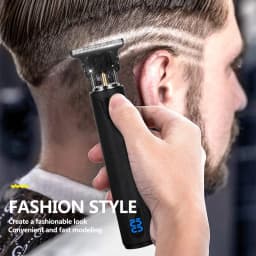 Hair Clipper Light Head Electric Hair Clipper Electric Hair Clipper Oil Head Hair Clipper Carving Mark Razor Factory LCD