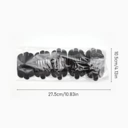 10pcs Universal Guards Hair Cutting Combs for Professional Hair Trimmer Machine Barber Accessories Trimmer Limit Combs 1.5-25mm