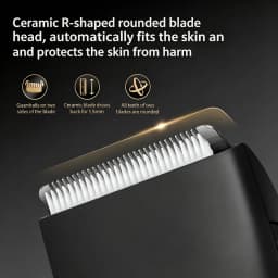 Body Hair Trimmer for Men Balls Waterproof Green Electric Shaver Trimmer Machine for Man Shaving Groin Trimmers Sensitive Areas