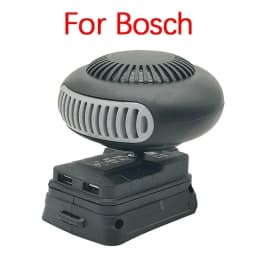 Portable Lithium Electric Power Warm Air Blower Fan Heater Hot&Cold Wind Dual Mode for Makita for Bosch for DeWalt for Milwaukee