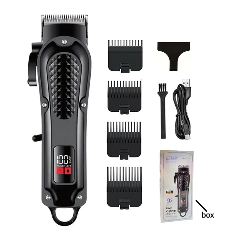 Professional Electric Hair Clipper USB Charging Rechargeable Cordless Hair Trimmer Barber Men's Hair Cutting Machine