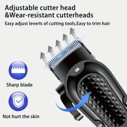 Professional Electric Hair Clipper USB Charging Rechargeable Cordless Hair Trimmer Barber Men's Hair Cutting Machine
