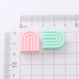 10Pcs/Lot Baby Silicone Beads 17x20mm Rainbow Food Grade Teether Beads for Bbay DIY Pacifier Chain Accessories Teething Toys
