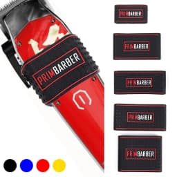 5Pcs/set Non Slip Barber Clipper Grip Bands Sleeve Hair Clipper Holder Cover for Professional Hair Trimmer for Men Madeshow