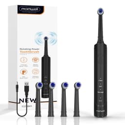 Electric Toothbrush Rotation Clean Teeth Adult 3 Modes Teeth Brush T37 Sonic Electric Tooth Brush With 4 Extra Replacement Heads