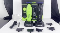 BRDCLIP BRD9615 9000PRM Professional Men's Hair Trimmer Barber Finish Electric Clipper DLC Blue Blade Hair Cutting Machine
