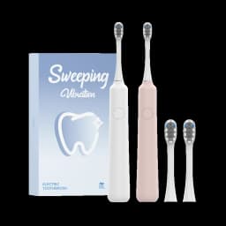 DOCOLAB Electric Toothbrush Sonic Vibration Brush 3-Gear Mode USB Charging IPX7 Waterproof Personal Care Appliances