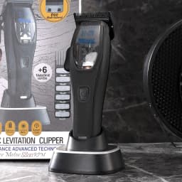 10000RPM Magnetic Vector Motor Professional Men's Hair Clipper DLC Blade with Seat Charger Hair Cutting Machine