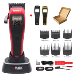 10000RPM Magnetic Vector Motor Professional Men's Hair Clipper DLC Blade with Seat Charger Hair Cutting Machine