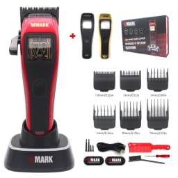 10000RPM Magnetic Vector Motor Professional Men's Hair Clipper DLC Blade with Seat Charger Hair Cutting Machine