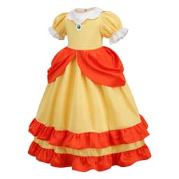 Halloween Girl Daisy Princess Dress Children Cartoon Movie Role Playing Costume Kids Birthday Party Elegant Gown Luxury Frock
