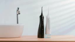 Fairywill Water Flossers for Teeth 300ML Oral Irrigator Rechargeable Portable Dental 3 Modes Water Tank Waterproof Teeth Cleaner