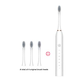 Adult Sonic Electric Toothbrush Ultrasonic Automatic USB Rechargeable IPX7 Waterproof Toothbrush Replaceable Tooth Brush Head