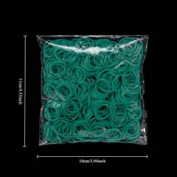 600pcs Colorful Rubber Loom Bands Refill Kit for Boy Girl DIY Craft Gift Set Rubber Band Loom Make Bracelet Children's Toys