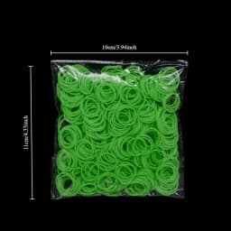 600pcs Colorful Rubber Loom Bands Refill Kit for Boy Girl DIY Craft Gift Set Rubber Band Loom Make Bracelet Children's Toys