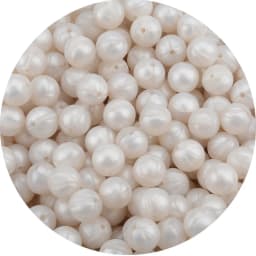 LOFCA 12mm 50pcs/lot Beads Food Grade Silicone Teether Round Beads Baby Chewable Teething Beads Silicone Teether For Diy