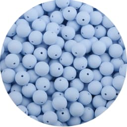 LOFCA 12mm 50pcs/lot Beads Food Grade Silicone Teether Round Beads Baby Chewable Teething Beads Silicone Teether For Diy